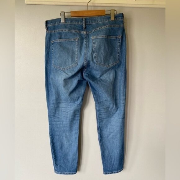 Everlane mid-rise medium wash jeans - Picture 4 of 11